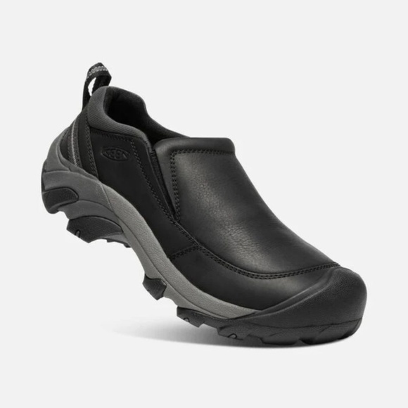 Keen Targhee II Soho Slip On Shoe In Black/Steel Grey In Men\'s Size 9 main image 7